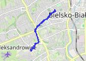 Trasa z dnia 2017-08-28 20:18 - mapa trasy gps - marsz