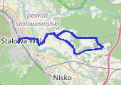 Trasa z dnia 2017-08-31 20:03 - mapa trasy gps - rower trekkingowy