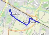 Trasa z dnia 2017-08-31 20:12 - mapa trasy gps - bieganie