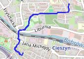 Trasa z dnia 2017-08-31 19:50 - mapa trasy gps - marsz