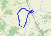 Trasa z dnia 2017-09-02 20:06 - mapa trasy gps - rower trekkingowy