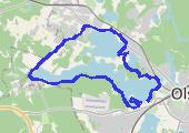 Trasa z dnia 2017-09-03 09:40 - mapa trasy gps - bieganie