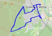 Trasa z dnia 2017-09-04 20:02 - mapa trasy gps - rower trekkingowy