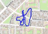 Trasa z dnia 2013-06-21 04:50 - mapa trasy gps - marsz