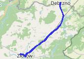 Trasa z dnia 2017-09-06 18:00 - mapa trasy gps - rower górski