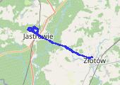 Trasa z dnia 2017-09-08 12:46 - mapa trasy gps - rower górski