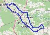 Trasa z dnia 2017-09-08 19:06 - mapa trasy gps - rower trekkingowy