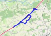 Trasa z dnia 2017-09-10 18:10 - mapa trasy gps - rower górski