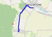 Trasa z dnia 2017-09-11 11:17 - mapa trasy gps - rower trekkingowy
