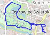 Bieg - mapa trasy gps - bieganie