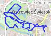 Bieg - mapa trasy gps - bieganie