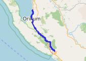 Trasa z dnia 2017-08-28 19:19 - mapa trasy gps - motocykl