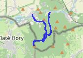 Biskupia Kopa na spontanie - mapa trasy gps - marsz