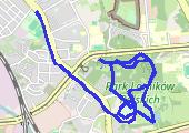 Trasa z dnia 2017-09-14 18:51 - mapa trasy gps - bieganie