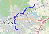 Trasa z dnia 2017-09-14 07:52 - mapa trasy gps - rower miejski