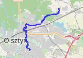 Trasa z dnia 2017-09-13 07:58 - mapa trasy gps - rower miejski