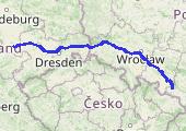 Trasa z dnia 2017-09-12 00:20 - mapa trasy gps - samochód