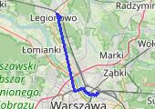 Trasa z dnia 2013-06-22 00:12 - mapa trasy gps - rower trekkingowy