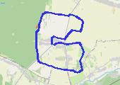 Trasa z dnia 2017-09-17 07:46 - mapa trasy gps - bieganie
