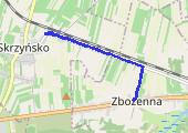Trasa z dnia 2017-09-17 11:38 - mapa trasy gps - nordic walking