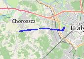 OWB1 +II III zakres - mapa trasy gps - bieganie