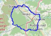 Trasa z dnia 2017-09-18 17:15 - mapa trasy gps - rower trekkingowy