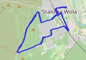 Trasa z dnia 2017-09-19 18:53 - mapa trasy gps - rower trekkingowy