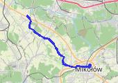 Trasa z dnia 2017-09-19 19:32 *Dziadkowe Wiano* - mapa trasy gps - rower szosowy
