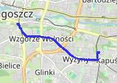 Trasa z dnia 2017-09-20 07:02 - mapa trasy gps - rower szosowy