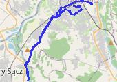 20 - mapa trasy gps - rower szosowy