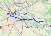 Trasa z dnia 2017-09-20 21:45 - mapa trasy gps - rower trekkingowy