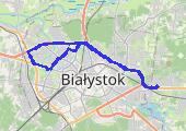 Trasa z dnia 2017-09-23 18:59 - mapa trasy gps - rower górski