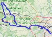 Trasa z dnia 2017-09-24 14:21 - mapa trasy gps - rower szosowy