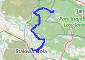 Trasa z dnia 2017-09-24 14:50 - mapa trasy gps - rower trekkingowy