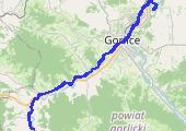 Trasa z dnia 2017-09-24 15:03 - mapa trasy gps - rower górski
