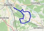 Trasa z dnia 2017-09-24 15:25 - mapa trasy gps - rower szosowy