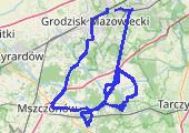 Trasa z dnia 2017-09-24 17:43 - mapa trasy gps - rower górski