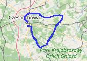 Lunch Ride - mapa trasy gps - rower górski