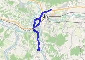 Trasa z dnia 2017-09-25 08:58 - mapa trasy gps - rower szosowy