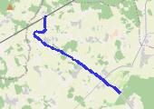 Trasa z dnia 2017-09-25 13:44 - mapa trasy gps - rower szosowy