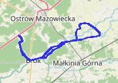 Trasa z dnia 2017-09-13 18:34 - mapa trasy gps - rower szosowy