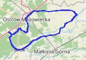 Trasa z dnia 2017-09-19 18:04 - mapa trasy gps - rower szosowy