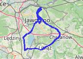 Trasa z dnia 2017-09-25 16:03 - mapa trasy gps - rower szosowy