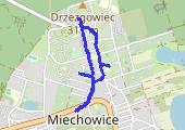 Trasa z dnia 2017-09-25 15:40 - mapa trasy gps - spacer