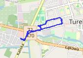 Trasa z dnia 2017-09-25 16:15 - mapa trasy gps - rower szosowy