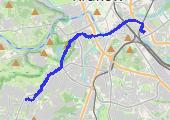 Trasa z dnia 2017-09-26 16:24 - mapa trasy gps - rower górski