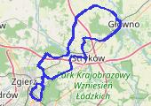 Trasa z dnia 2017-09-26 18:55 - mapa trasy gps - rower szosowy
