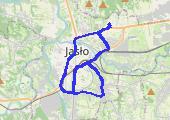 Trasa z dnia 2017-09-26 19:27 - mapa trasy gps - rower szosowy
