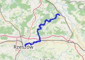 szosa - mapa trasy gps - rower szosowy