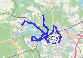 Trasa z dnia 2017-09-26 20:45 - mapa trasy gps - rower górski